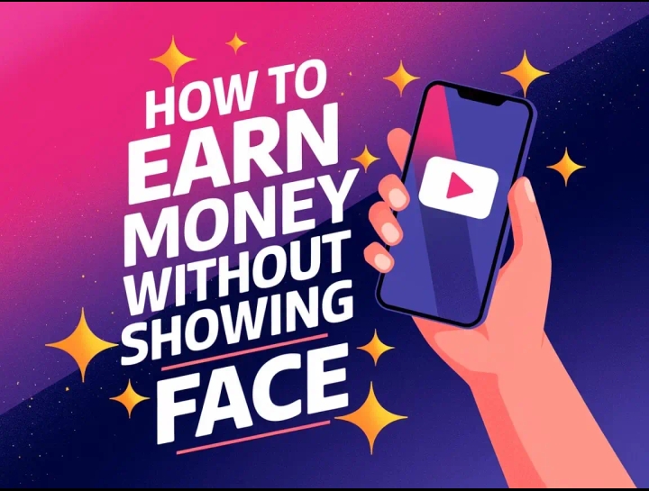 how to make money online without showing your face 1