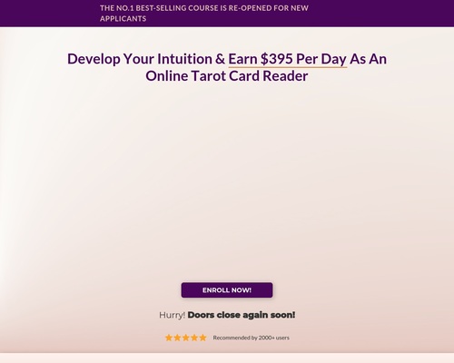 Awesome New Make Money Online Offer: Tatiana Tarot Reading Course